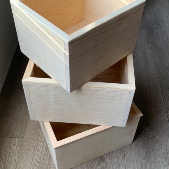 Nesting storage boxes - Picture 5 of 10